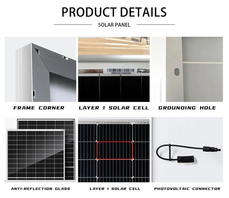 570 Watt Monocrystalline Solar Panel