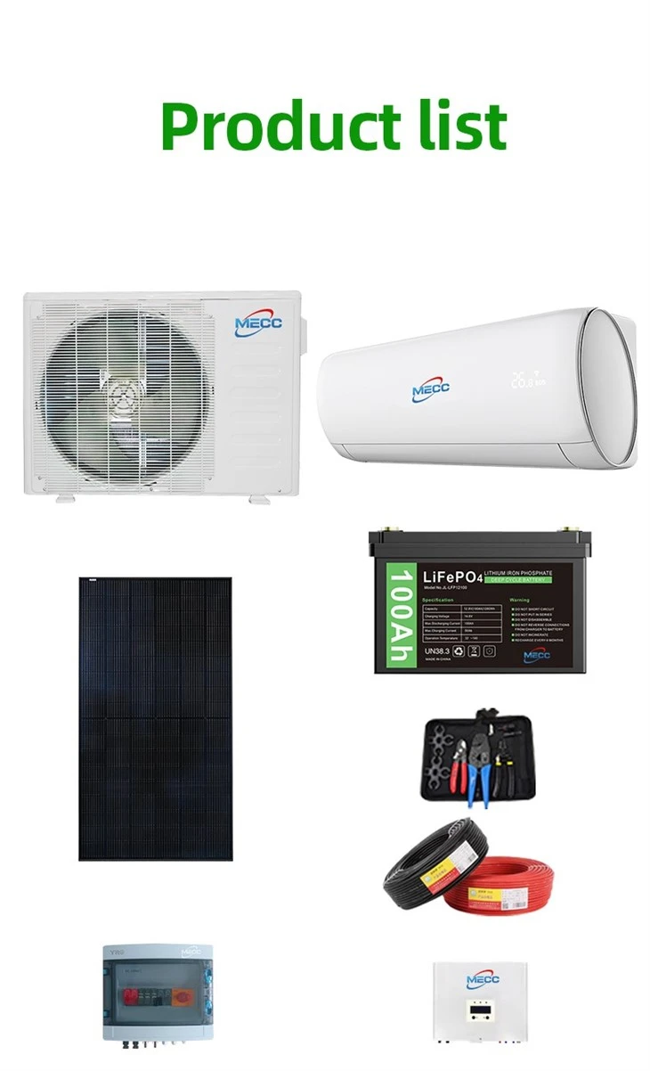 9000btu Reliable Solar Air Conditioner For Home