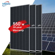 600W Mono Sol Panel Bifacial