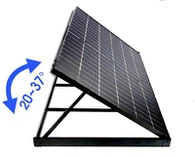 Solcelleanlæg altan 400W